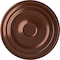 Ekena Millwork Giana Ceiling Medallion (Fits Canopies up to 7 7/8"), Hand-Painted Copper Penny, 32 5/8"OD x 1 1/2"P CM32GICPS - alternate 1